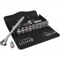 Wera 05004080001 Zyklop Ratchet Set, 1/2&amp;quot; drive, 28-piece imperial-