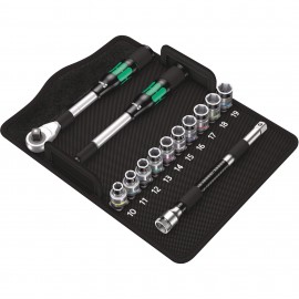 Wera 05004090001 Hybrid Ratchet Set, 1/2&amp;quot; drive-