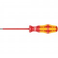 Wera 05006116001 Insulated Slotted Screwdriver, 4 mm, 6&amp;quot;-