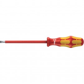 Wera 05006120001 Slotted Insulated Screwdriver, 5.5 mm, 5&amp;quot; shank-