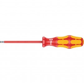 Wera 05006130001 Insulated Slotted Screwdriver, 5/16&amp;quot;, 11-3/16&amp;quot;-