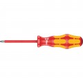 Wera 05006162001 Insulated Pozidriv Screwdriver, #1, 7&amp;quot;-