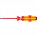 Wera 05006162001 Insulated Pozidriv Screwdriver, #1, 7&amp;quot;-