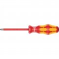 Wera 05006164001 Insulated Pozidriv Screwdriver, #2, 8-1/8&amp;quot;-