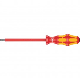 Wera 05006166001 Insulated Pozidriv Screwdriver, #3, 10-5/16&amp;quot;-