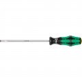 Wera 05008055001 Slotted Screwdriver, 1/4&amp;quot;, 6&amp;quot; shank-