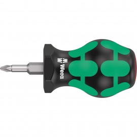 Wera 05008850001 Stubby Phillips Screwdriver, #1, 1&amp;quot; shank-