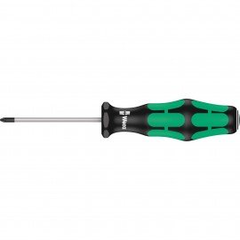 Wera 05009305001 Pozidriv Screwdriver, #0, 2-3/8&amp;quot; shank-