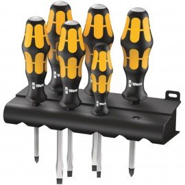 Wera 05018282001 Screwdriver Set with rack, 7-piece-
