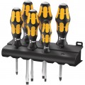 Wera 05018282001 Screwdriver Set with rack, 7-piece-