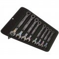 Wera 05020012001 Joker Ratcheting Combination Wrench Set, SAE, 8-piece-