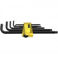 Wera 05021728001 L-Key Set, SAE, BlackLaser-