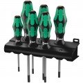 Wera 05028059001 Kraftform Plus Torx Screwdriver Set with holding function, 7-piece-