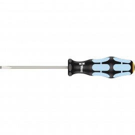 Wera 05032003001 Slotted Screwdriver, 4 mm x 4&amp;quot;, stainless steel-