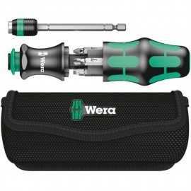Wera 05051024001 Kraftform Kompakt 25 with pouch-