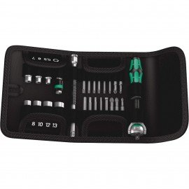 Wera 05051045001 Zyklop Speed Ratchet Set, 1/4&amp;quot; drive, 26-piece-