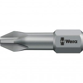 Wera 05056662001 Insert Bit, Phillips #2, 1/4&amp;quot; Drive-