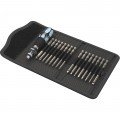 Wera 0Kraftform Kompakt 5071117001 Screwdriver Bit Set, 17-Piece, Stainless Steel-