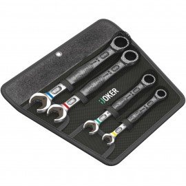 Wera 05073290001 Ratcheting Wrench Set, Metric, 4-piece-