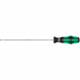 Wera 05110006001 Slotted Screwdriver, 5/32&amp;quot;, 8&amp;quot; Shank-