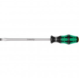 Wera 05110104001 Tapered Slotted Screwdriver, 3/8&amp;quot;, 8&amp;quot; shank-