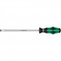 Wera 05110104001 Tapered Slotted Screwdriver, 3/8&amp;quot;, 8&amp;quot; shank-