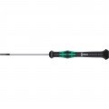 Wera 05118010001 Micro Series Precision Screwdriver, 3 mm Slot Cabinet, 3-1/8&amp;quot; shank-