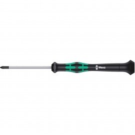 Wera 05118020001 Precision Screwdriver, Phillips #00, 2-3/8&amp;quot; shank-