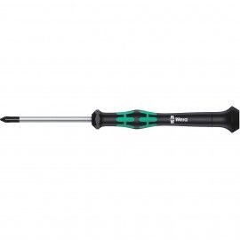 Wera 05118023001 Precision Screwdriver, Phillips #1, 2-3/8&amp;quot; shank-