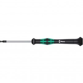 Wera 05118096001 Ball Screwdriver, 3 mm, 2-1/4&amp;quot; Shank-