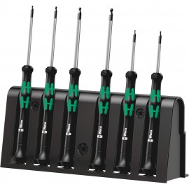 Wera 05118156001 Precision Screwdriver Set, 6-piece, hex-