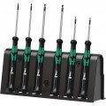 Wera 05118156001 Precision Screwdriver Set, 6-piece, hex-