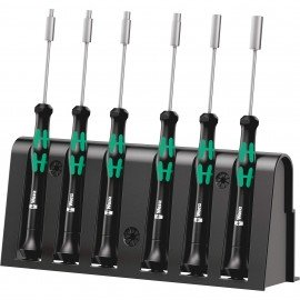 Wera 05118158001 Nut Driver Set, 6-piece, Metric-