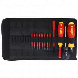 Wiha 28795 Insulated Torque Blade Set, 0.8 to 5.0 Nm, 1000 V-