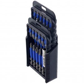 Wiha 70289 Impact Driver Bit Set with belt clip, 24-piece-