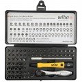 Wiha 75965 System 4 Ratchet and MicroBits Set, ESD safe, 65-piece-