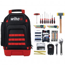 Wiha 91876 Industrial MRO Tool Kit with backpack, 114 pieces-