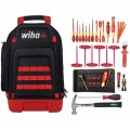 Wiha 91877 Insulated Electrician's Tool Kit in Backpack, 48-piece, 1000 V-