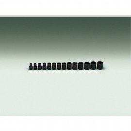 Wright Tool 359 Socket Set, 3/8&amp;quot; drive, 6-point metric, 14-piece-