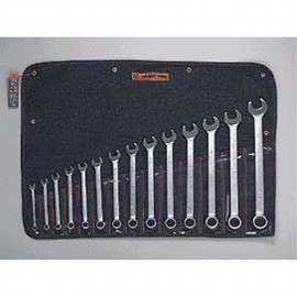 Wright Tool 715 Combination Wrench Set, 15-Piece, 5/16 to 1-1/4&amp;quot;-