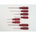 Wright Tool 9463 Screwdriver Set with pouch, 8-piece-
