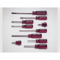 Wright Tool 9476 Screwdriver Set with pouch, 10-piece-
