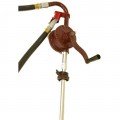 ZeeLine 1003 Rotary Hand Pump with 8' hose and nozzle cover, for 15 to 55 gallon drums-