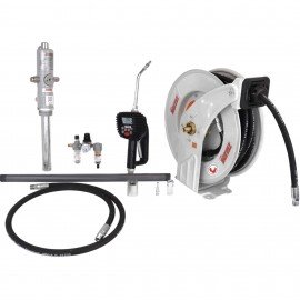 ZeeLine ZE1700K-55-500 Pump Kit with hose reel and meter, 55-gallon drums , 3:1 ratio,-
