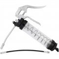 ZeeLine ZEID5 Pistol Action Grease Gun, 14 oz, clear tube-