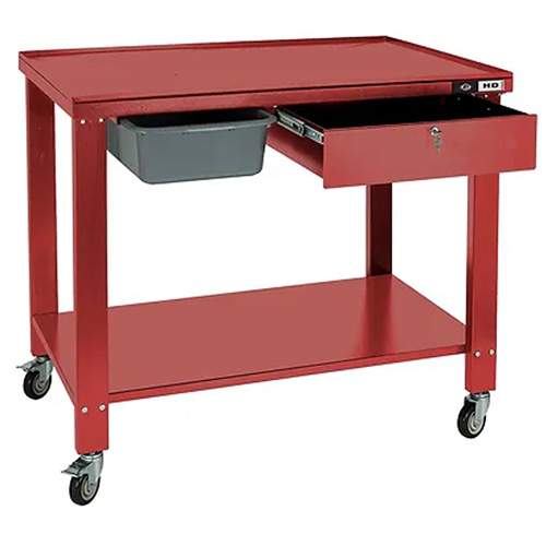 American Forge & Foundry 3994 48" Tear-Down Table with Drawer - 1,100 lbs. Capacity