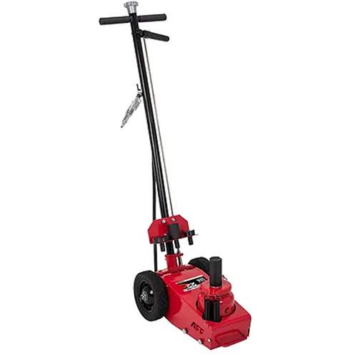 American Forge & Foundry 565F1 22-Ton Air Assist Truck Axle Jack - 1-Piece Handle