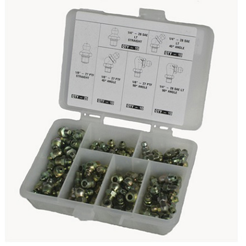 American Forge & Foundry 8103 80 Pc SAE Grease Fitting Kit