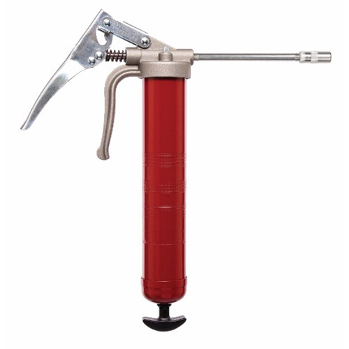 Alemite 555 Pistol Grip Grease Gun with Rigid Extension &amp; Coupler