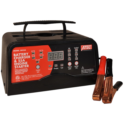 Associated 3055A Atec 6/12V Smart Charger With 50 Amp Start